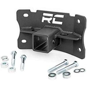 imageRough Country 2quot Receiver Hitch Plate for 20132018 CanAm Maverick  97015 Black