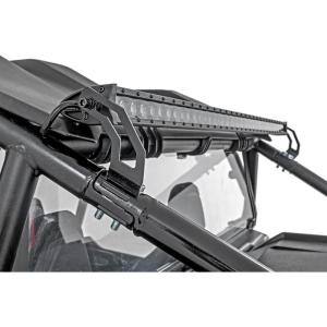 imageRough Country 40quot Rear LED Light Bar Kit for Polaris RZR XP4 1000 UTV  210W Spectrum Series 18900 Lumens Combo Spot ampamp Flood Beam