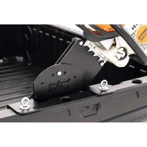 imageRough Country Chainsaw Carrier Bed Side Mount for Polaris RangerCanAm Defender  Secure Chainsaw Storage Bolton Install Fits Up to 18quot Chainsaws