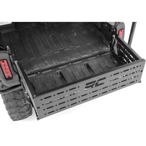imageRough Country Tailgate Extender for Honda Pioneer 1000 20162024  Heavy Duty Fold Out Design Adds 40 More Capacity