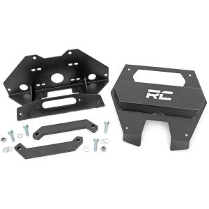 imageRough Country Winch Mount for Polaris RZR PRO XP  Bolton Mounting Plate Fits Most UTV Winches