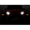 imageRough Country 9quot DRL LED Halo Headlights for Jeep JLJLUGladiator  RCH5300