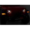 imageRough Country 9quot DRL LED Halo Headlights for Jeep JLJLUGladiator  RCH5300