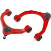 imageRough Country Forged Aluminum Upper Control Arms for Ford F150 20212025  OE Upgrade 2Pack SilverRed Finish