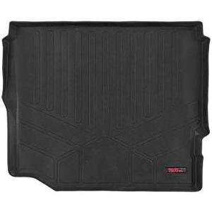 imageRough Country Rear Cargo Mat for Jeep Wrangler JL Unlimited 20182025  Custom Fit HeavyDuty AllWeather Protection