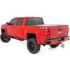 imageRough Country OV2 Running Boards for Chevy Silverado ampamp GMC Sierra 15002500HD3500HD 20072019 Crew Cab  Contoured Side Step Bars Easy BoltOn Install