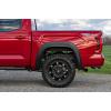 imageRough Country Sport Fender Flares for Toyota Tundra 20222025  6quot Flare Height Paintable Flat Black ABS UVProtected NoDrill Install