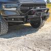 imageRough Country Tubular Front Bumper with Winch Plate for Ram 1500 20192024  Builtin Bull Bar Recovery DRings Skid PlatewWinch Mount