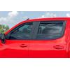 imageRough Country inChannel Window Rain Guards for Chevy Silverado ampamp GMC Sierra 15002500HD3500HD Crew Cab 20192025  Low Profile Window Visors 4Pc Rain Guard for Trucks