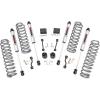 imageRough Country 25quot Lift Kit w V2 Shocks for Jeep Wrangler JL 2Door 20242025  Includes Front ampamp Rear V2 Shock Absorbers Lifted Coil SpringsV2 Shocks
