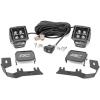 imageRough Country 2quot DRL LED Ditch Light Kit for 20142018 Silverado  White  71054