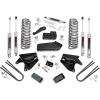 imageRough Country 4quot Suspension Lift Kit for 8096 Ford F150  Quad Shocks  46533Rear Lift Blocks