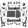 imageRough Country 6 Inch Lift Kit with Struts ampamp Rear N3 Shocks for Toyota Tundra 2WD4WD 20222024 wout Auto Adjust Headlights