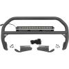 imageRough Country Nudge Bar 20quot LED Light Bar Kit for Ford Bronco 4WD 20212024  1 20inch Black Series LED Bar with White DRL 2inch Tubular Bull Bar