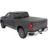 imageRough Country Soft RollUp Truck Bed Cover for Chevy Silverado ampamp GMC Sierra 1500 20192025  Fits 67quot Bed WeatherResistant Tonneau Bed Cover