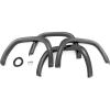 imageRough Country Sport Fender Flares for Toyota Tundra 20222025  6quot Flare Height Paintable Flat Black ABS UVProtected NoDrill Install