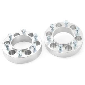 imageRough Country 15quot Wheel Spacers for 0522 Tacoma1022 4Runner  6x5510089Silver