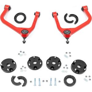 imageRough Country 25quot Suspension Lift Kit for 2224 GMC Yukon  Magneride 11800RED
