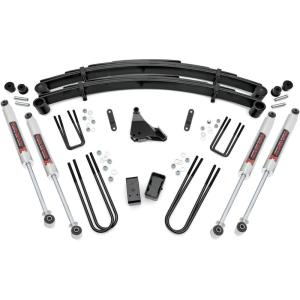 imageRough Country 4quot Lift Kit wM1 Shocks for 19992004 Ford Super Duty 4WD  49540