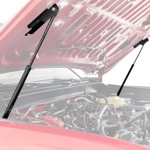 imageRough Country Hydraulic Hood Assist for Toyota Tacoma 20242025  HandsFree Lift Easy Bolton Hood Struts Pair