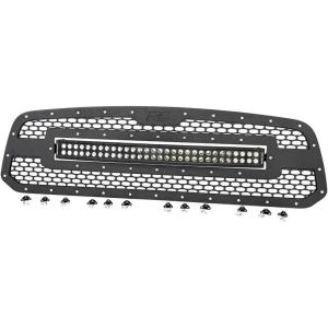 imageRough Country Mesh LED Grille Insert for 20132018 Ram 1500 2WD4WD  70199
