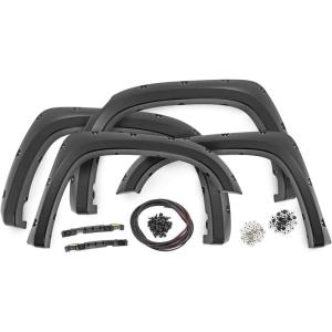 imageRough Country Pocket Fender Flares for 20142021 Toyota Tundra  FT11411A