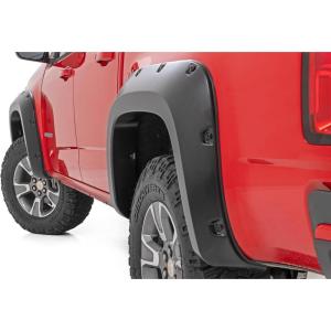 imageRough Country Pocket Fender Flares for 20152022 Chevy Colorado  5  FC11511A
