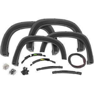 imageRough Country Pocket Fender Flares for 2225 Chevy Silverado 1500  FC12211