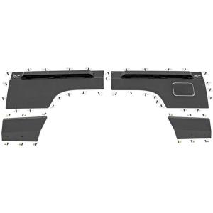 imageRough Country Rear Quarter Panel Armor for 19972001 Jeep Cherokee XJ  10579