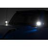 imageRough Country Dual 2quot LED Ditch Light Kit for Ford Bronco 4WD 20212024  2 2in Black Series LED Cubes Flood Beam