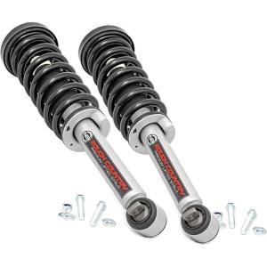 imageRough Country 4quot Loaded N3 Lifted Struts for 20142025 Ford F150 4WD  501051