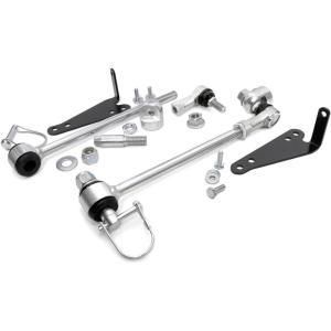 imageRough Country Front Sway Bar Disconnects for 19972006 Wrangler TJ  25quot  1129