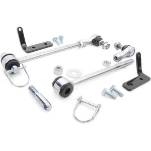 imageRough Country Front Sway Bar Disconnects for 20072018 Jeep JK  356quot  1146