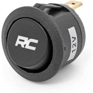 imageRough Country Round Backlit Rocker Switch  Blue Back Light  709RRC
