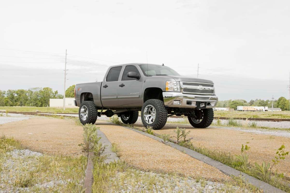 imageRough Country 75quot Suspension Lift Kit with Strut SpacersN3 Shocks for Chevy Silverado ampamp GMC Sierra 1500 20072013 4WDStrut SpacersN3 Rear Shocks