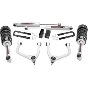 imageRough Country 35quot Lift Kit wN3 Struts for 20192024 ChevyGMC 150029532