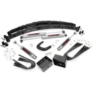 imageRough Country 4quot Lift Kit for 19771987 GM K10K15 Pickup K5 Blazer  14520