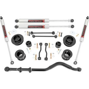 imageRough Country 35quot Lift Kit wM1 Shocks for 2024 Jeep Gladiator JT 4WD  63740