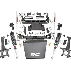 imageRough Country 4quot Suspension Lift Kit wM1 Struts for 1623 Toyota Tacoma  75740