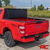 imageRough Country Hard FlipUp Truck Bed Tonneau Cover for Ford F150 20152020  Aluminum TriFold Bed Cover67 Bed