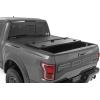 imageRough Country Hard TriFold Truck Bed Tonneau Cover for Ford F150 202126 Lightning 20222657 Bed