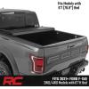 imageRough Country Hard TriFold Truck Bed Tonneau Cover for Ford F150 202126 Lightning 20222667 Bed