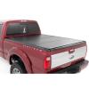 imageRough Country Hard TriFold Truck Bed Tonneau Cover for Ford F250F350 Super Duty 19992016  Aluminum FlipUp Folding Bed Cover Fits 610 810824quot Bed