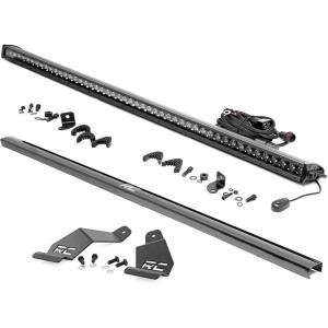 imageRough Country 50 LED Light Bar for CFMOTO UFORCE U10 Pro  19200 Lumens 240 Watt CREE LED with Spot Focus Beam IP67 Waterproof UTV Lighting240W  Spot Beam