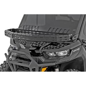 imageRough Country Front Cargo Rack for CanAm Defender HD8HD9Max HD10 20202024  Bolton Cargo Rack Kit