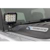 imageRough Country 2 Spot LED Ditch Light Kit for Chevy Silverado 1500 200720132500 20072014  Black Series with Spot Beam