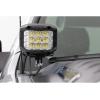 imageRough Country 2 Spot LED Ditch Light Kit for Chevy Silverado 1500 200720132500 20072014  Black Series with Spot Beam