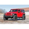 imageRough Country 25 Lift Kit w V2 Shocks for Jeep Wrangler JL Unlimited Rubicon 20182023 4Door  Fits up to 35 TiresM1 Shocks