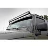 imageRough Country 50 LED Light Bar Kit for Jeep Wrangler JK 20072018  Upper Windshield Mount 270W Spectrum Series 24300 Lumens Combo Spot amp Flood Beam