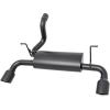 imageRough Country Black Performance Dual Outlet Exhaust for 1825 Jeep JL  96003